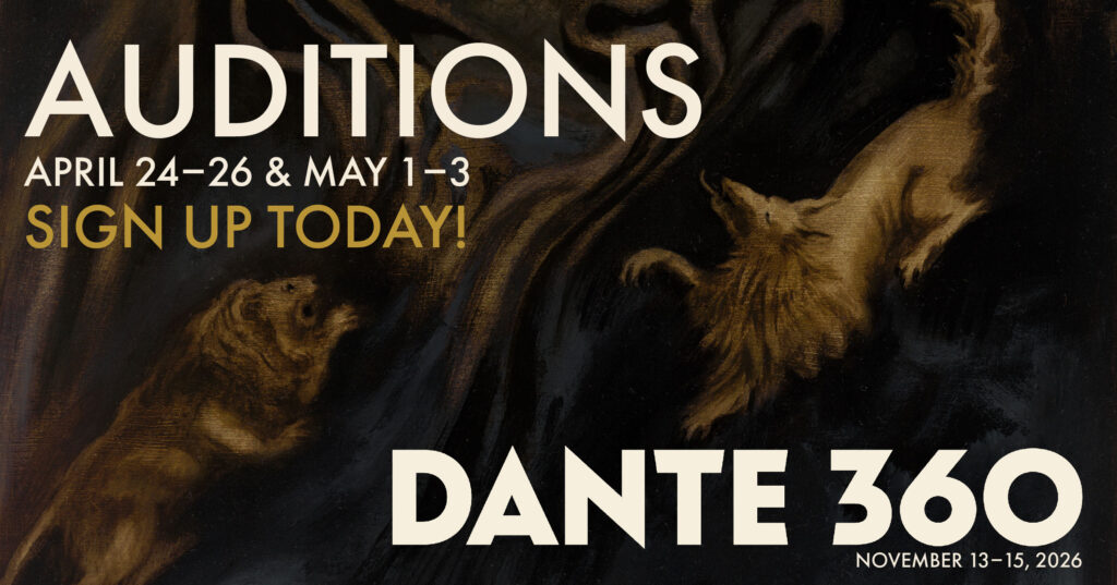 Dante 360 auditions Chicago Athenaeum Center 2026